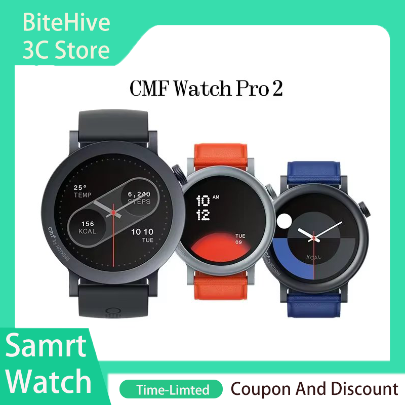 Smartwatch X12 - CMF Watch Pro 2, layar AMOLED