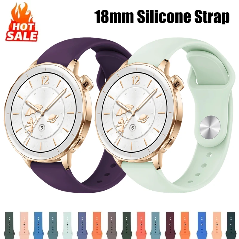 Fossil Smartwatch Accessories - Tali Jam Tangan Silikon 18Mm untuk