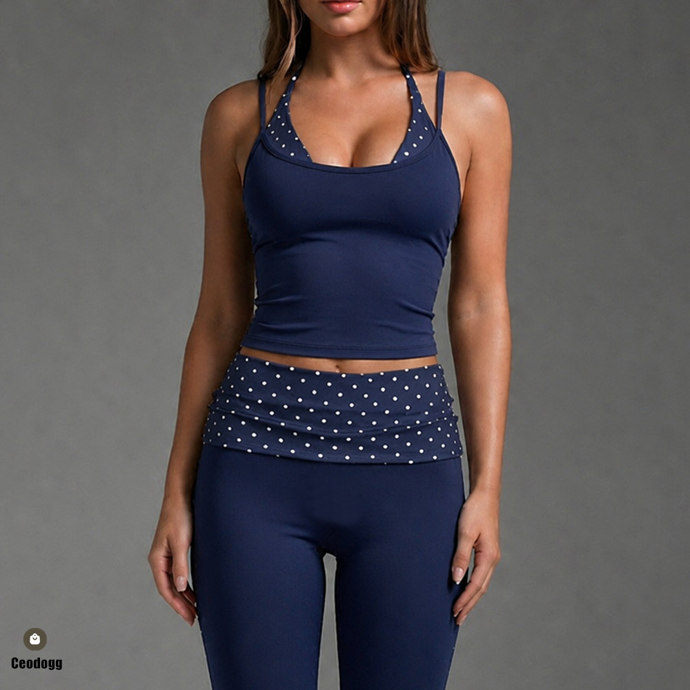 Rugged Sport Strap - Tank Top Yoga Halter Tali Wanita