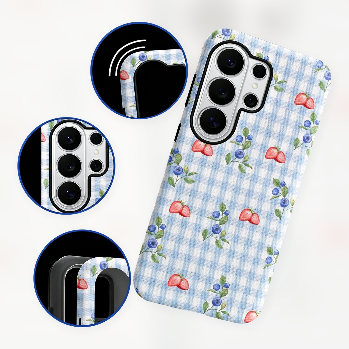 Casing Ponsel Dua Lapis 2-in-1 - Samsung Galaxy S24 ulasan dan harga