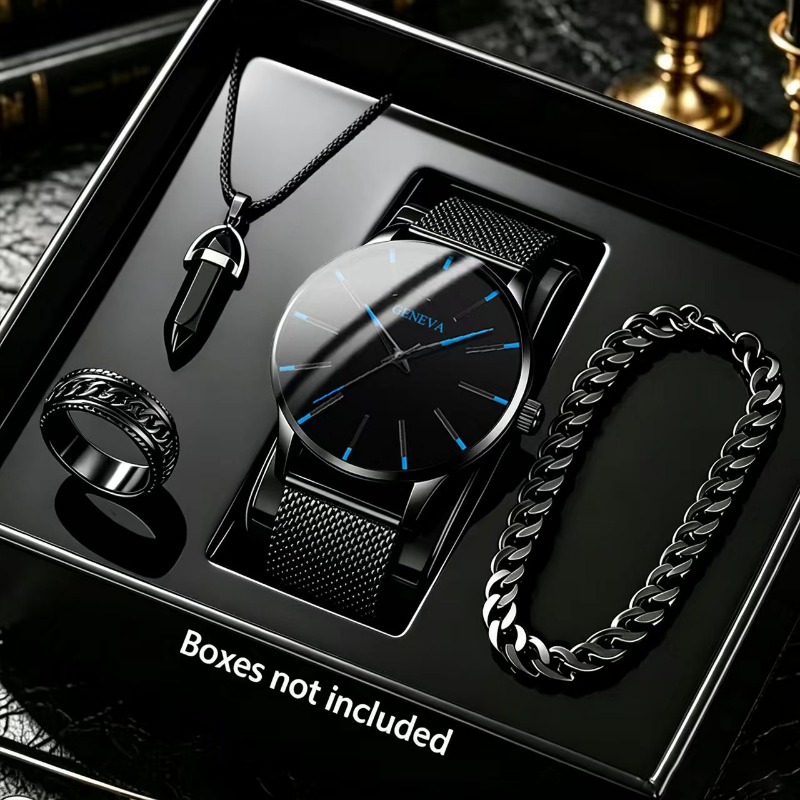 4 buah/set Jam Tangan Kuarsa d - Best Smartwatch Accessories ulasan dan harga
