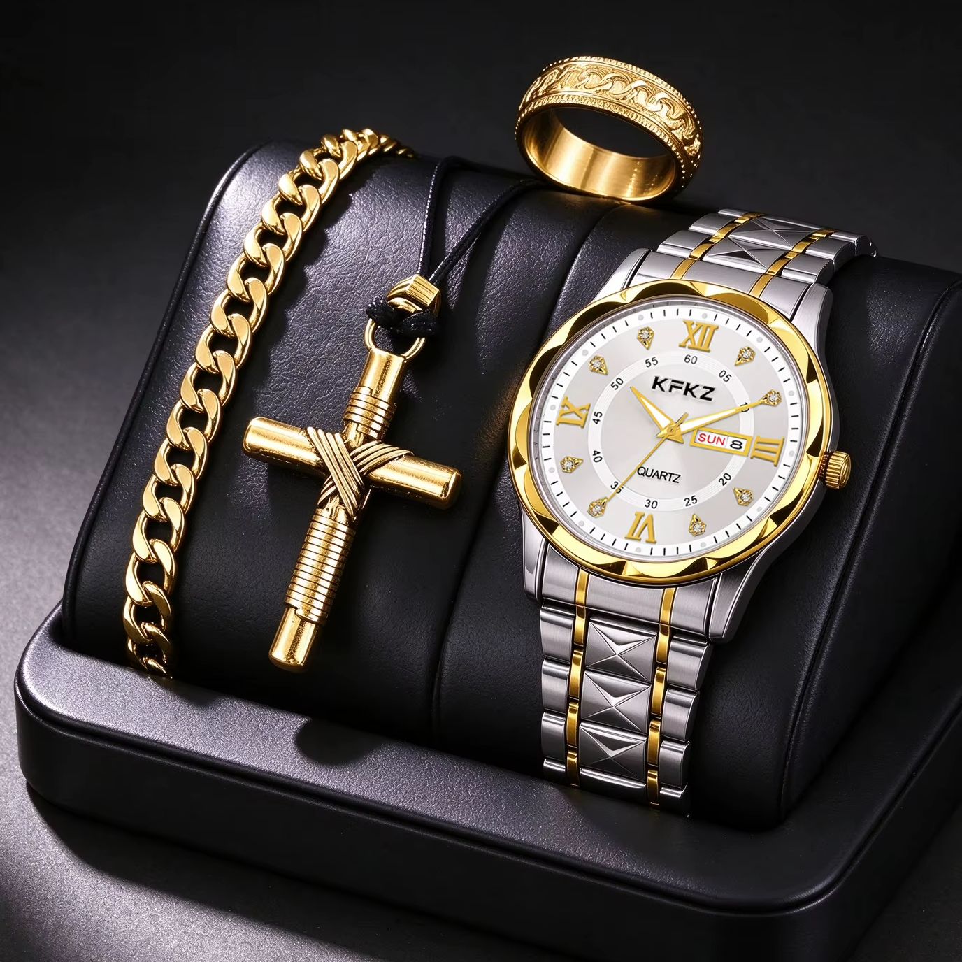 Satu Set 4 Jam Tangan Pria Kua - Best Smartwatch Accessories ulasan dan harga