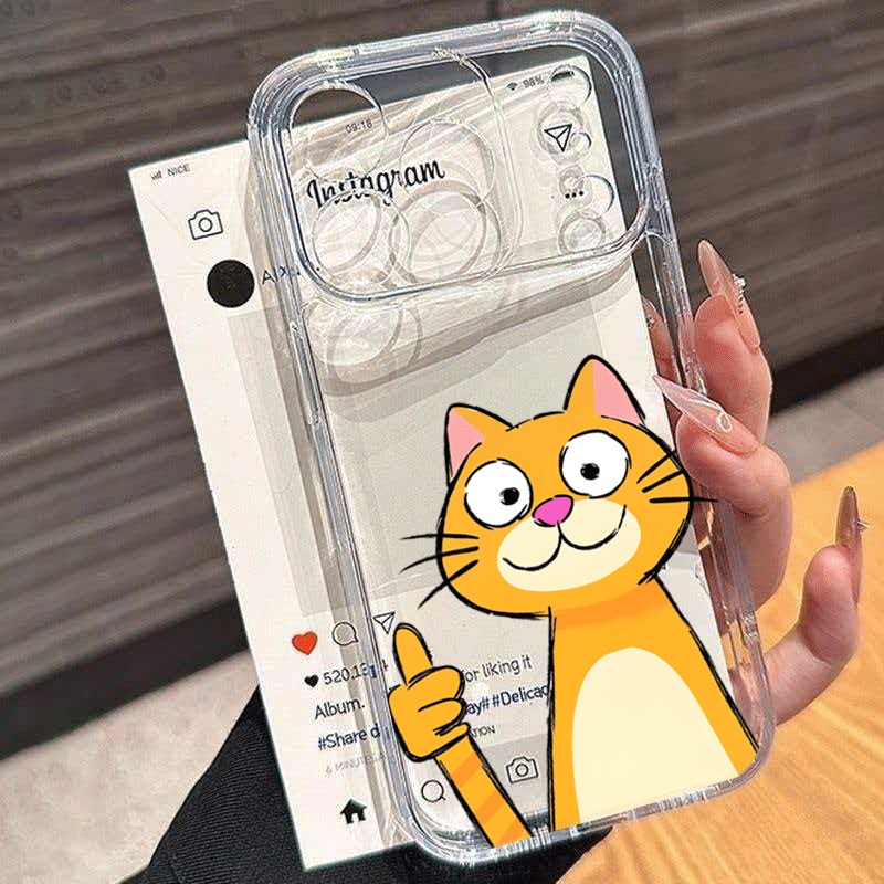 Casing Telepon Kucing Oranye K - Xiaomi Redmi Note 13 ulasan dan harga