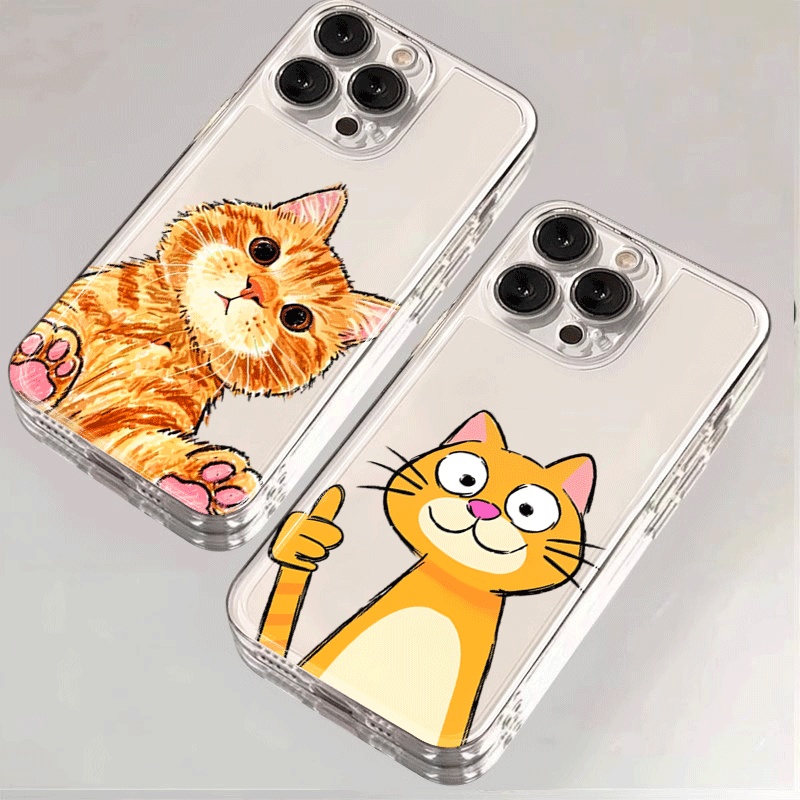 Casing Telepon Kucing Oranye K - Xiaomi Redmi Note 13 ulasan dan harga