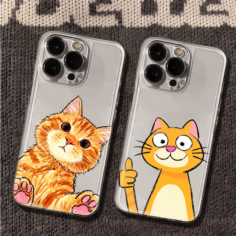 Casing Telepon Kucing Oranye K - Xiaomi Redmi Note 13 ulasan dan harga